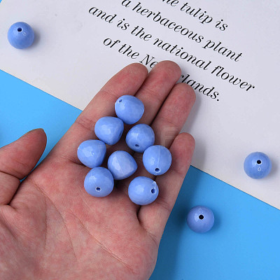 Opaque Acrylic Beads MACR-S373-10A-A02-1