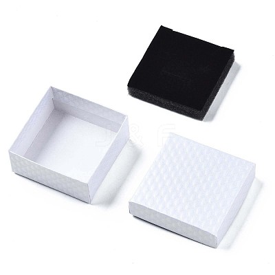 Square Cardboard Jewelry Boxes CBOX-N012-34B-1