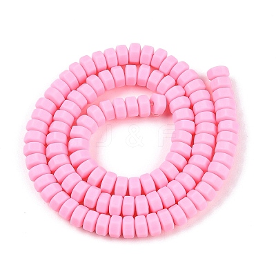 Handmade Polymer Clay Beads Strand CLAY-T021-01F-1