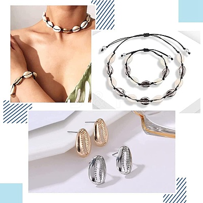 Electroplated Shell Beads BSHE-PH0003-22B-1