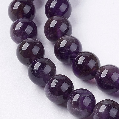 Natural Chevron Amethyst Beads Strands G-S030-1