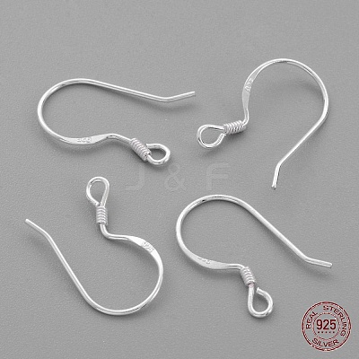 Sterling Silver Earring Hooks STER-G011-15-1