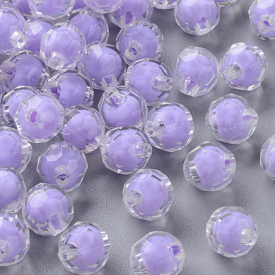 Transparent Acrylic Beads TACR-S152-04A-SS2114-1