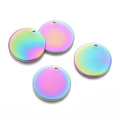 Ion Plating(IP) 304 Stainless Steel Pendants LS-EJEW-L238-01A-M-1