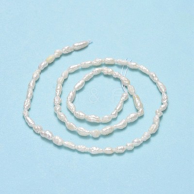 Natural Cultured Freshwater Pearl Beads Strands PEAR-J006-05A-1