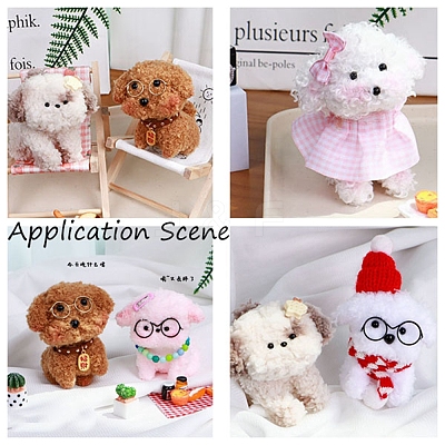 Polyester Plush Sticks DIY-Z031-01A-1