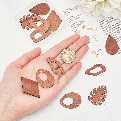 DIY Dangle Earring Making Kits DIY-OC0005-29-1