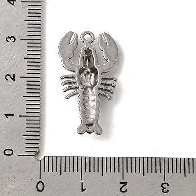 Ocean Theme 304 Stainless Steel Pendants STAS-K255-21G-P-1