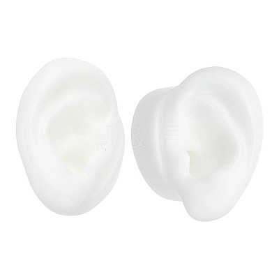 2Pcs 2 Style Soft Silicone Ear Displays Mould ODIS-AR0001-04A-1