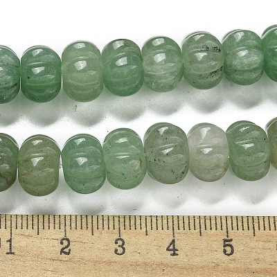 Natural Green Aventurine Beads Strands G-G142-A08-01-1