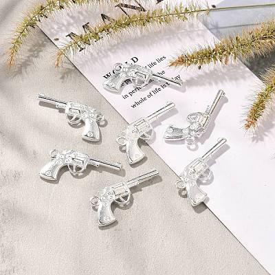 Tibetan Style Alloy Pendants EA11008Y-NFS-1