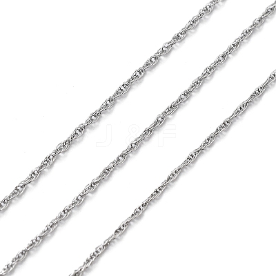 304 Stainless Steel Rope Chains CHS-L019-05P-1