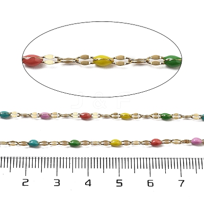 Ion Plating(IP) 304 Stainless Steel Dapped Chains CHS-K018-18G-02-1