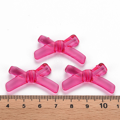 Transparent Acrylic Beads TACR-S154-55B-906-1