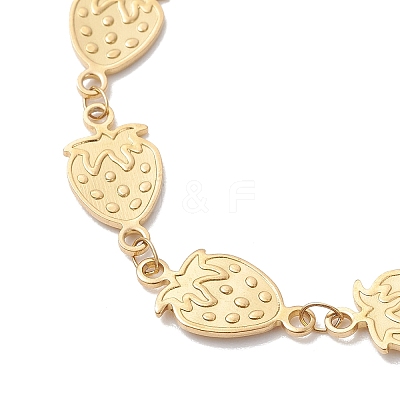 304 Stainless Steel Link Chains Bracelets BJEW-JB13023-01-1
