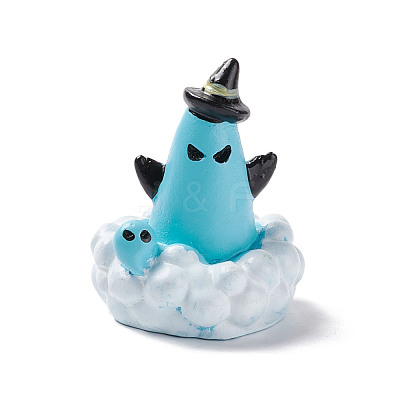 Halloween Theme Mini Resin Home Display Decorations DJEW-B005-12-1