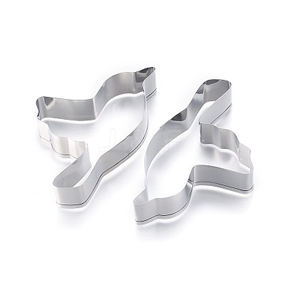 Tarnish Resistant 304 Stainless Steel Cookie Cutters DIY-E012-87-1