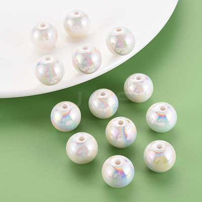 Opaque Acrylic Beads MACR-S370-D16mm-01-1