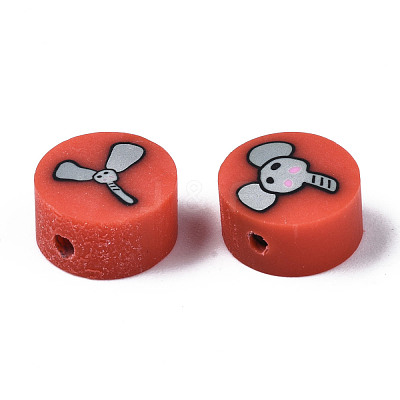 Handmade Polymer Clay Beads CLAY-N008-036G-1