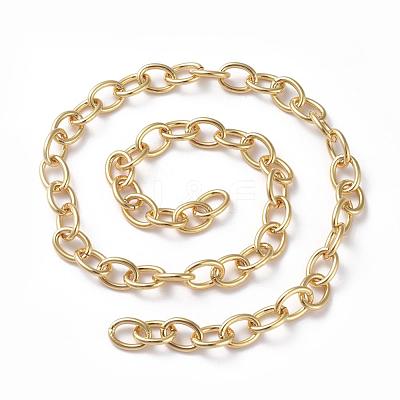 Brass Cable Chains CHC-G005-11G-1