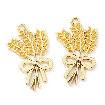 Alloy Enamel Pendants ENAM-D051-07G-1