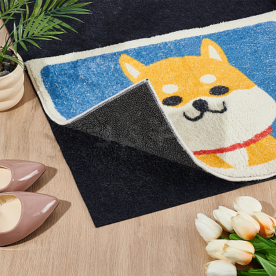 Felt & TPR Anti-slip Carpet Mat AJEW-WH0816-427B-1