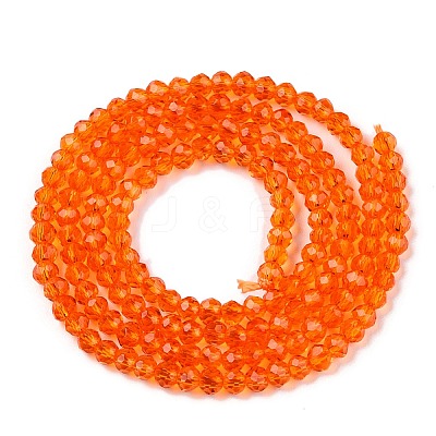 Glass Beads Strands EGLA-T021-01J-1