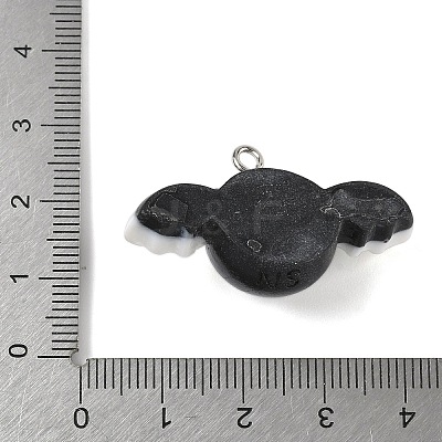 Halloween Theme Resin Pendants RESI-Z040-04P-04-1