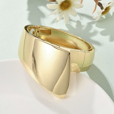 Alloy Hinged Bangles for Women BJEW-D312-05G-1