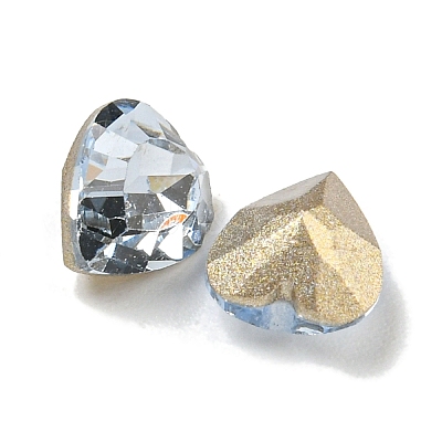 Glass Rhinestone Cabochons RGLA-L029-16A-211-1