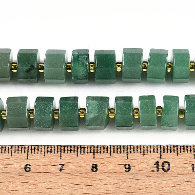 Natural Green Aventurine Beads Strands G-T140-30-1