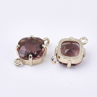 Transparent Glass Links connectors GLAA-T007-21C-1