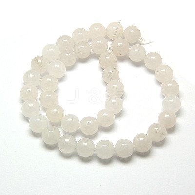 Natural Malaysia Jade Bead Strands G-M101-6mm-09-1