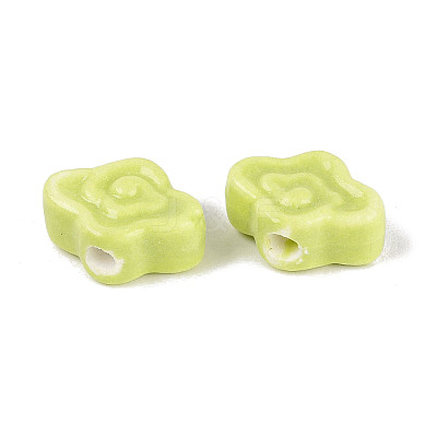 Handmade Porcelain Beads PORC-Q008-09F-1