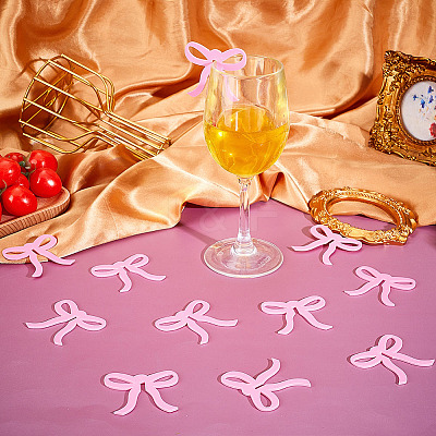 25Pcs Acrylic Wine Glass Charms AJEW-ME0001-12A-1