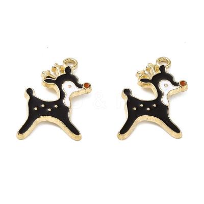 Alloy Enamel Pendants ENAM-N054-012A-1