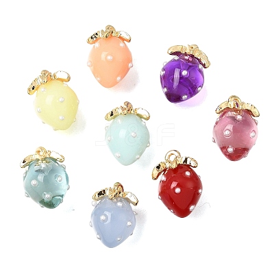 Transparent Resin Pendants RE-CBA8F98-01G-1