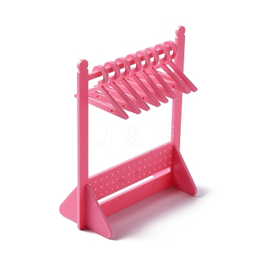 Opaque Acrylic Earring Display Stands EDIS-WH0029-14D-1