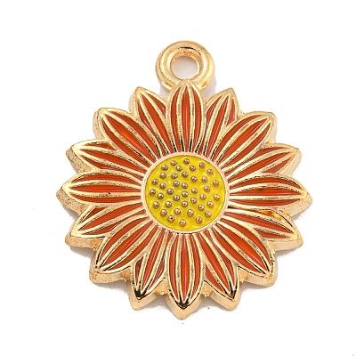 Alloy Enamel Pendants ENAM-H045-04A-G02-1