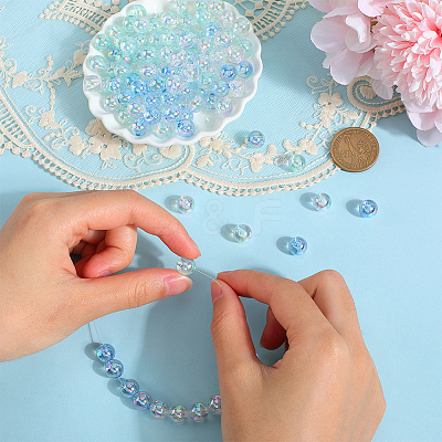 Transparent Acrylic Beads MACR-SP0001-17B-1
