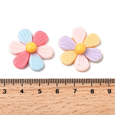 Opaque Resin Cabochons RESI-K046-06-1