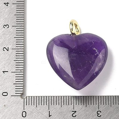 Natural Amethyst Pendants G-C274-04F-1