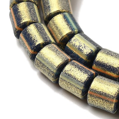 Polymer Clay Beads Strands CLAY-H006-04O-1
