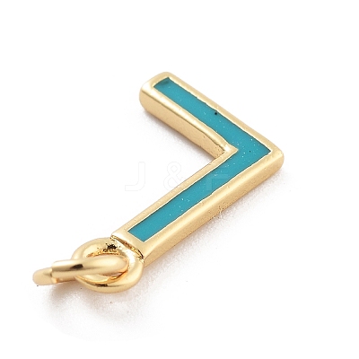 Rack Plating Brass Pendants KK-C065-03L-G-1
