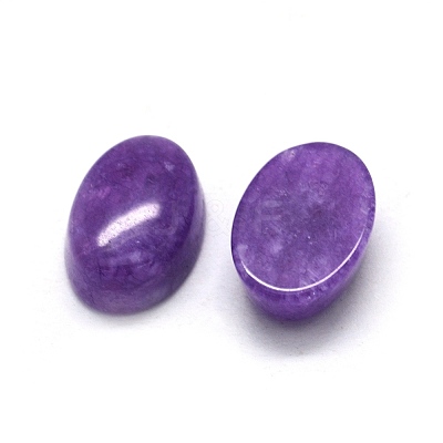 Natural Dyed Jade Cabochons G-O175-21C-1