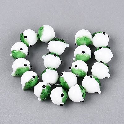 Handmade Lampwork Beads LAMP-Q039-12H-1