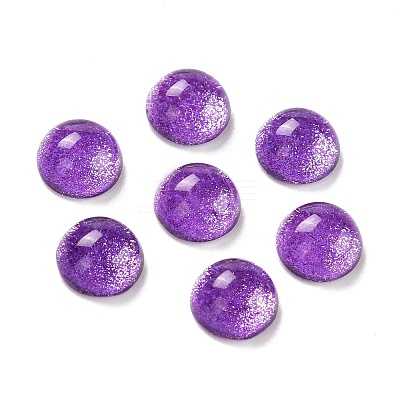 Electroplate Glass Cabochons LS-EGLA-A005-03A-06-1
