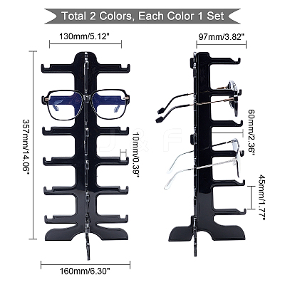 2 Sets 2 Colors Acrylic Display Frame ODIS-PH0001-32-1