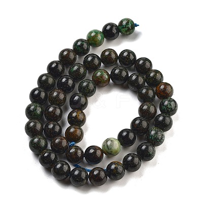 Natural Azurite Beads Strands G-Z063-A04-02-1