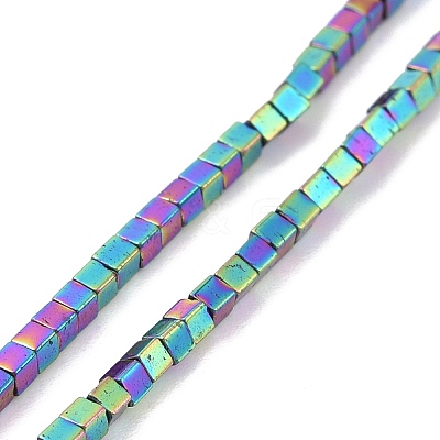 Electroplated Non-magnetic Synthetic Hematite Beads Strands G-G862-03E-1